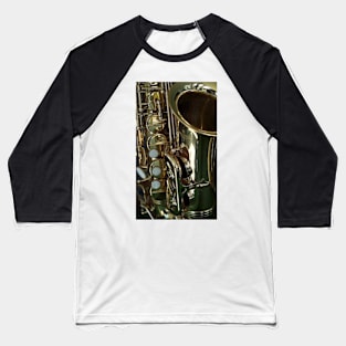 Saxophone Baseball T-Shirt